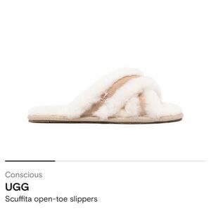 UGG Scuffita Open Toe Slipper - Size US 7 - NWT